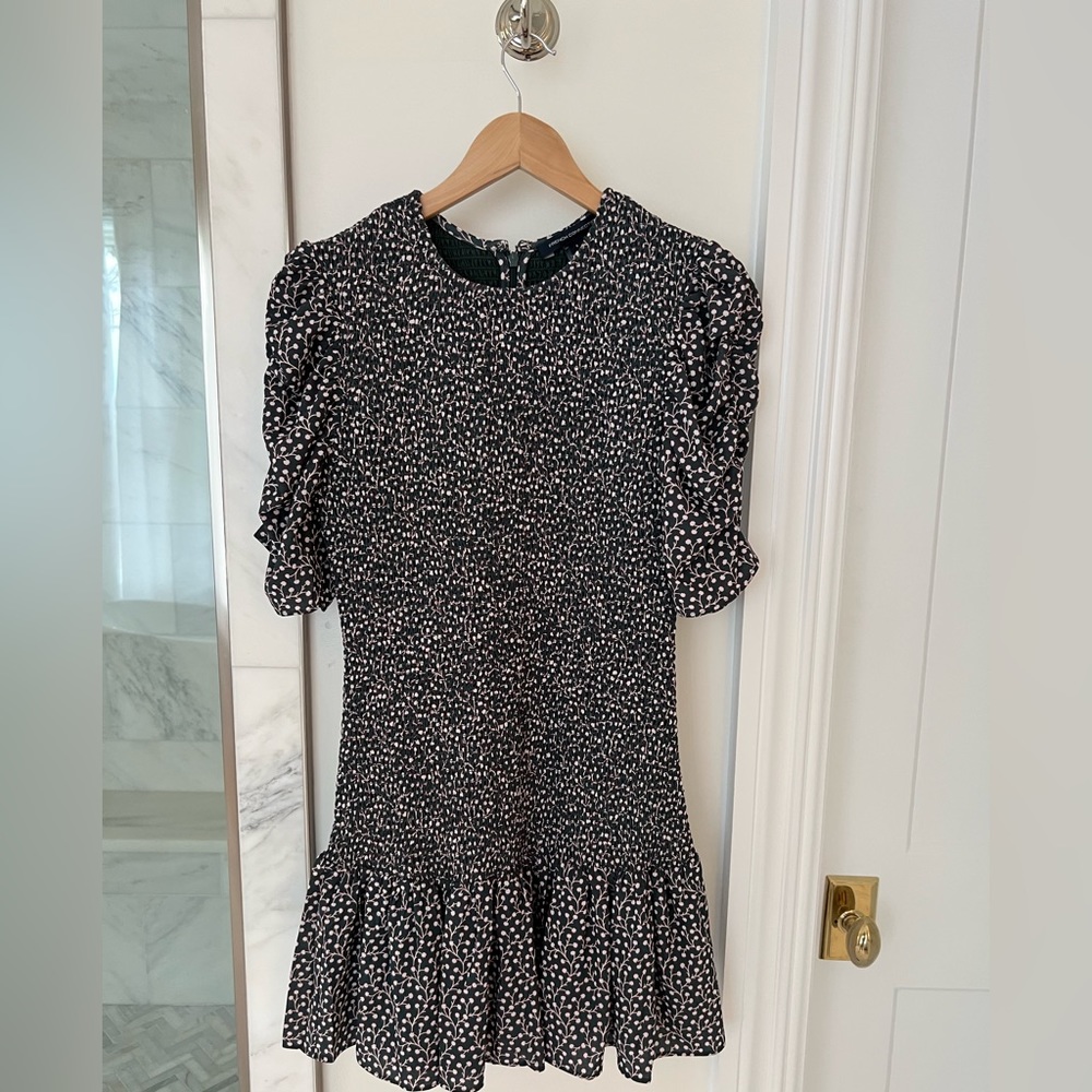 French Connection smocked dress size S